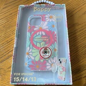 XO Poppy MagSafe Compatible Phone Case for iPhone 15/14/13 NEW in Box